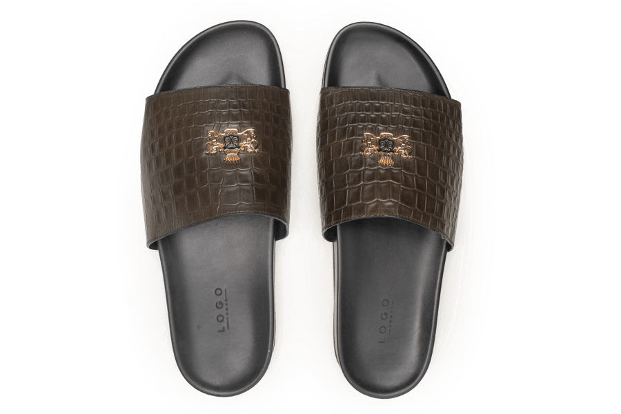 LOGO 7834 GRA_SLIPPER