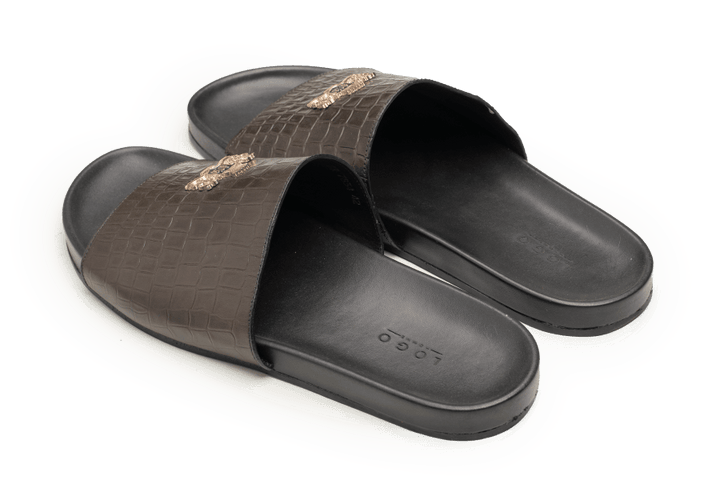 LOGO 7834 GRA_SLIPPER