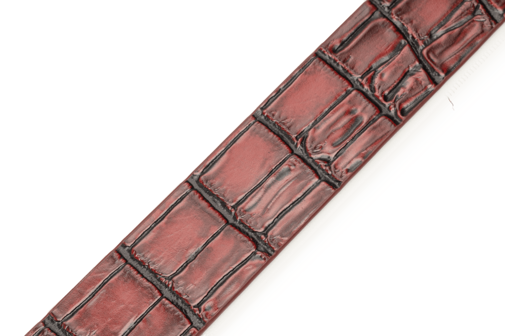 LEATHER BELT A1293 RED_Accessories