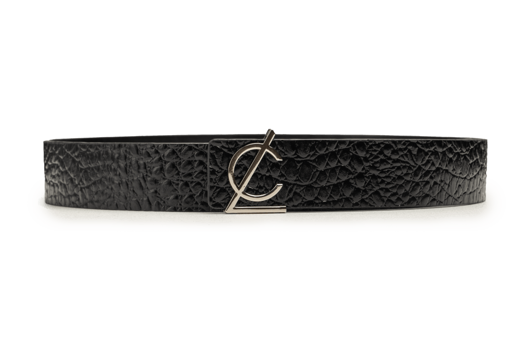 LEATHER BELT A1294 BKA_Accessories