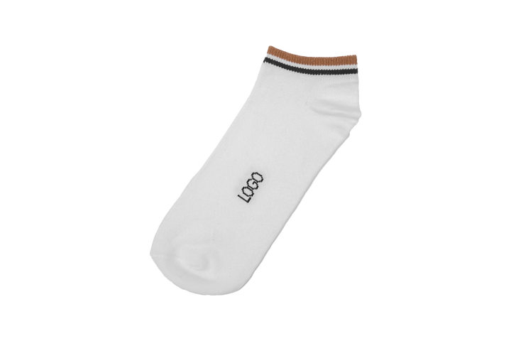 MENS ANKLE COTTON SOCKS (PACK OF 1) - LOGO