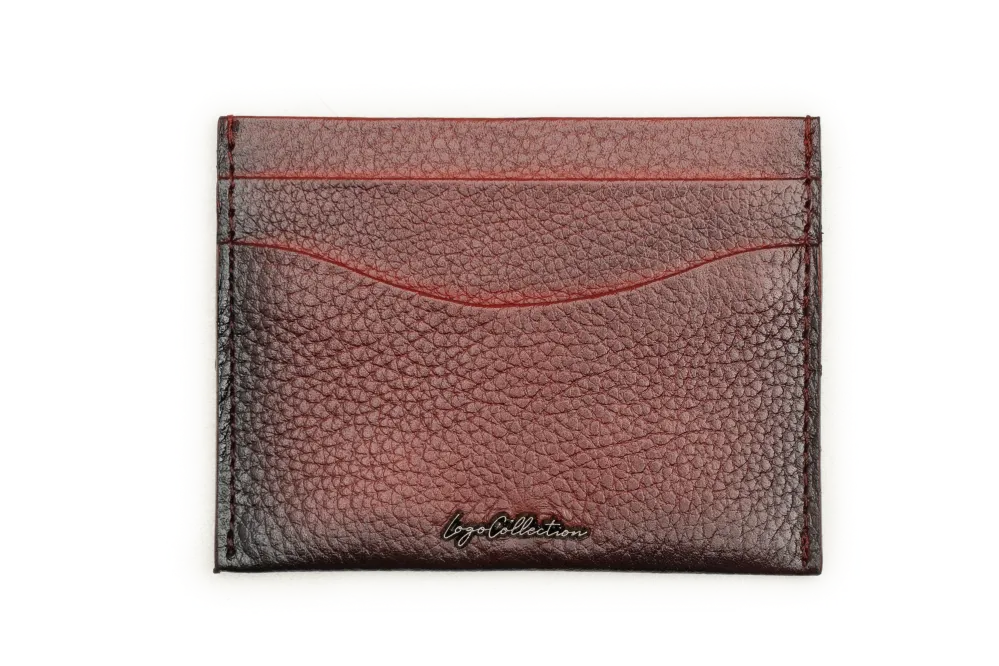 CRAD WALLET CH565 RED "RFID PROTECTION" - LOGO