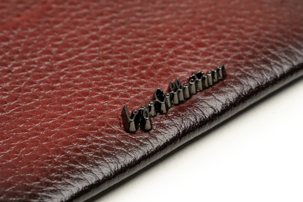 CRAD WALLET CH565 RED "RFID PROTECTION" - LOGO