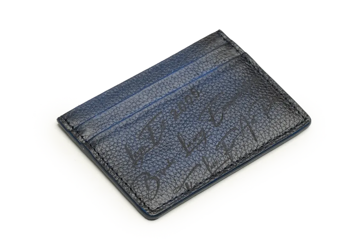 CARD WALLET CH566 BLU - LOGO