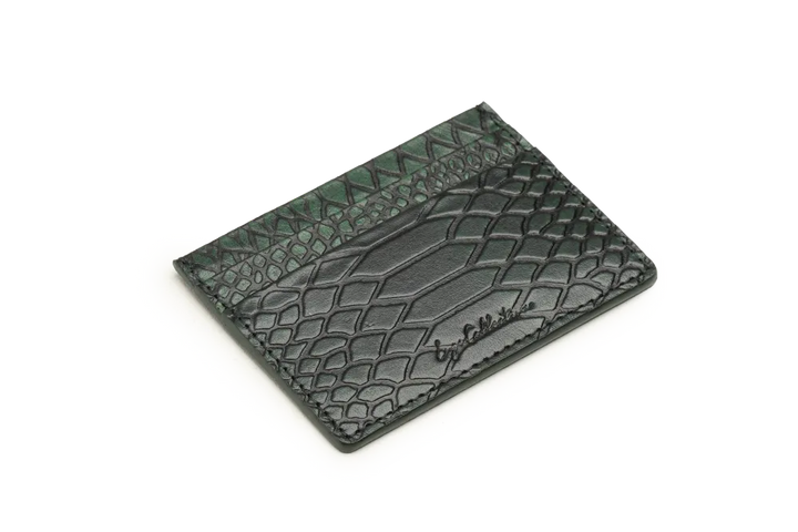 CARD WALLET CH582 GRN "RFID PROTECTION" - LOGO