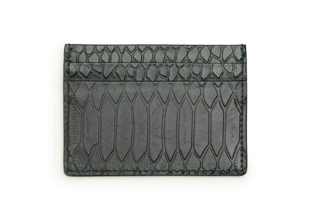 CARD WALLET CH582 GRN "RFID PROTECTION" - LOGO