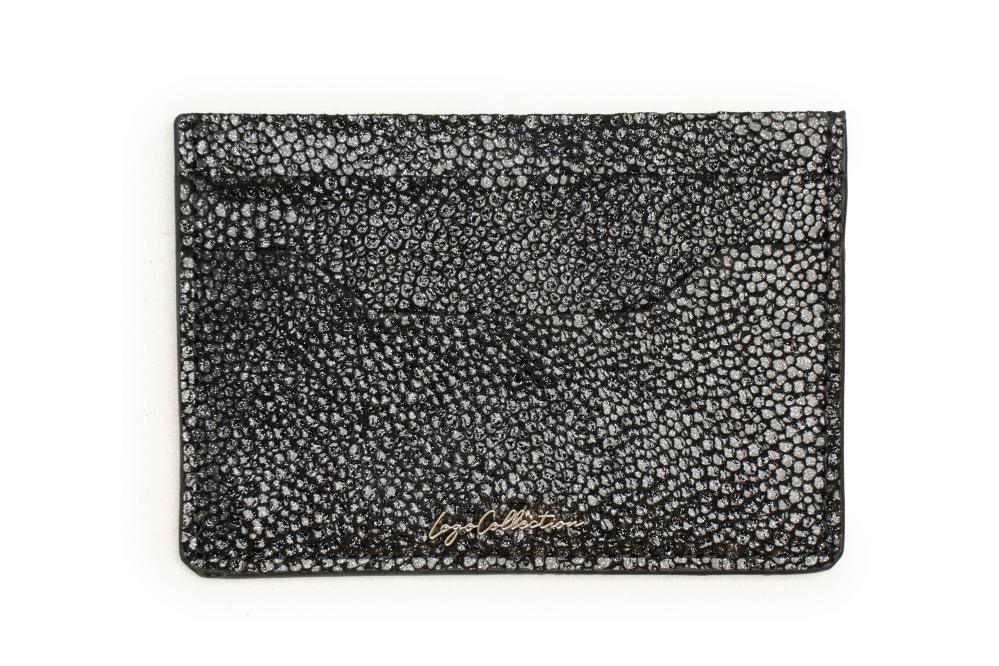 CARD WALLET CH595 BKA - LOGO