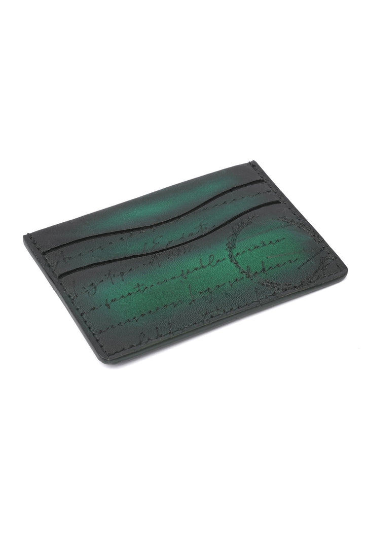 CARD WALLET CH610 GRN  "RFID PROTECTION"