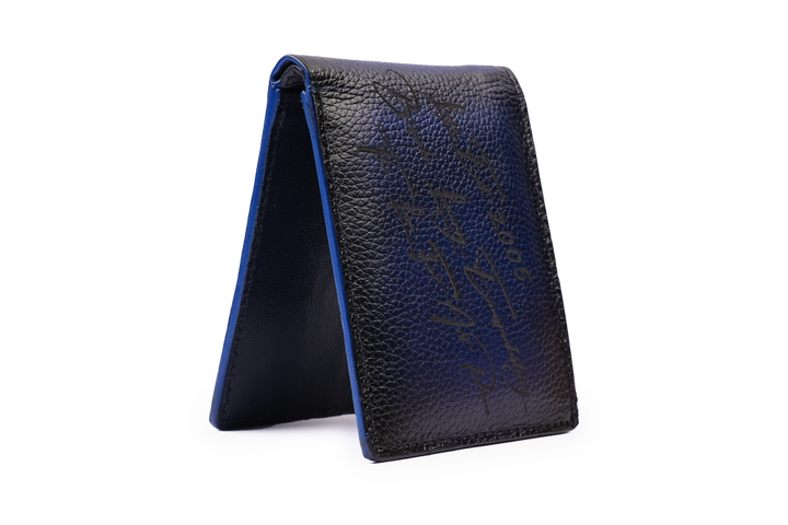 NOTE WALLET NW566 BLU "RFID PROTECTION" - LOGO