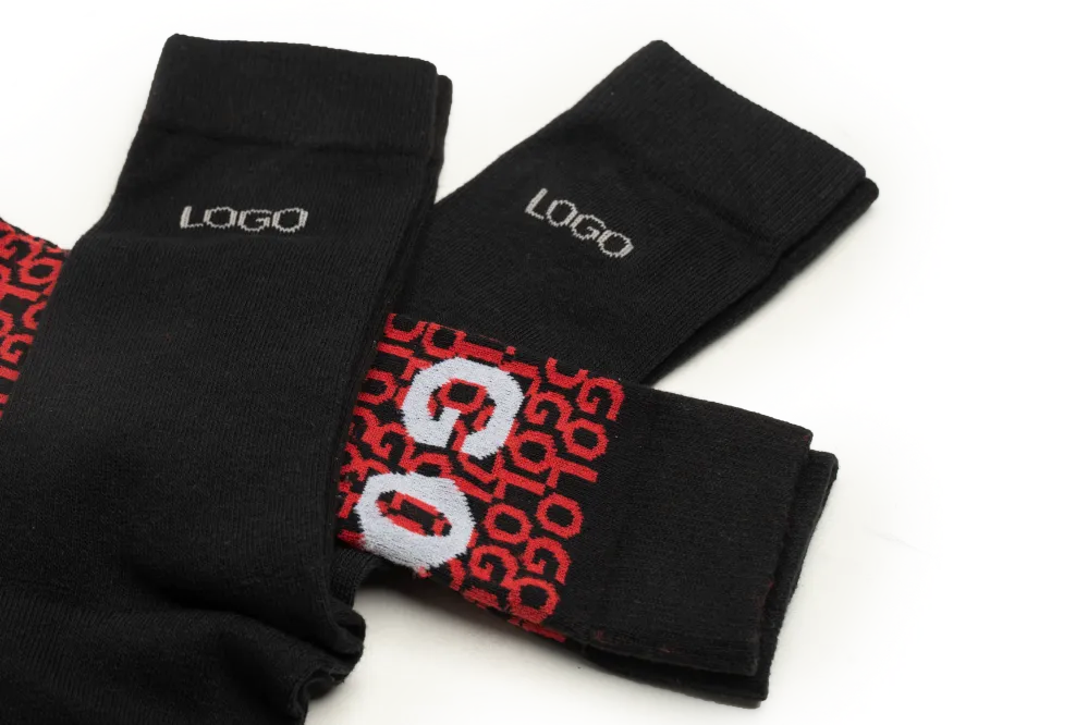 CREW SHORT SOCKS (PACK OF 3) - LOGO