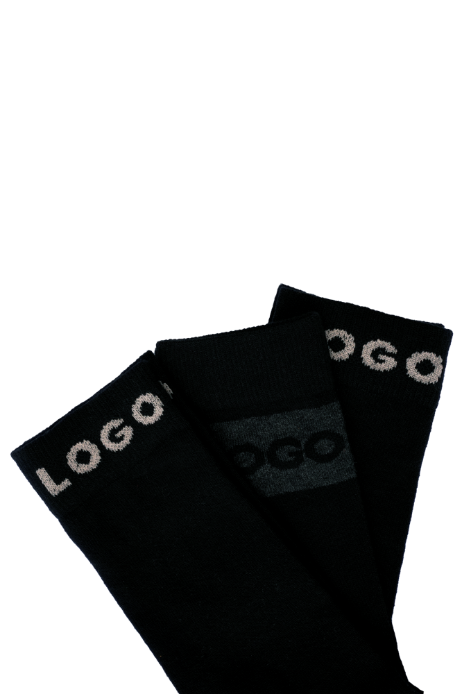 CREW SHORT (PACK OF 3) - LOGO