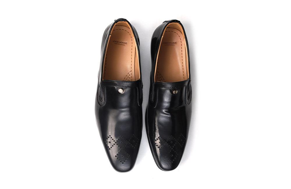 LOGO 3202 BLACK_FORMAL SHOES